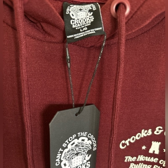 NWT Crooks & Castles Elite Hoodie - Picture 6 of 6